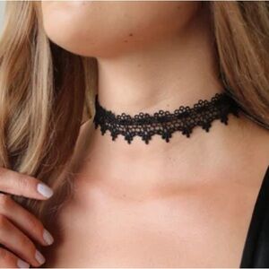 Black Lace Choker
